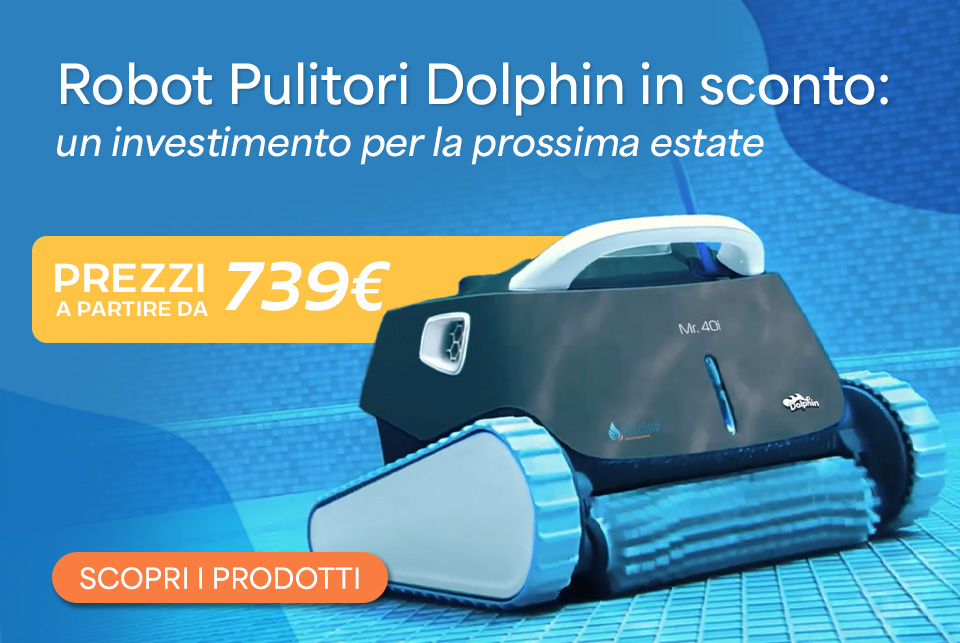 Promozione Robot pulitori Dolphin in promozione